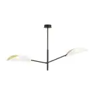 Emibig Deckenleuchte Vene Stahl Schwarz | Geeignet für 2x E14 - Max 10W